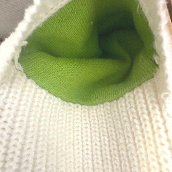 Aeropostale Cream Colored Beige Knit Cardigan Long Sleeve Sweater Size Small Pet - Picture 11 of 11